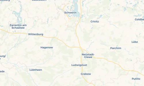 Regenradar Vorschaubild - Aktuelle Niederschläge in Rastow und Umgebung