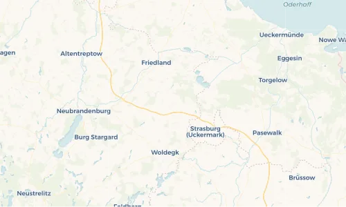 Regenradar Vorschaubild - Aktuelle Niederschläge in Rattey und Umgebung