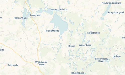 Regenradar Vorschaubild - Aktuelle Niederschläge in Rechlin und Umgebung