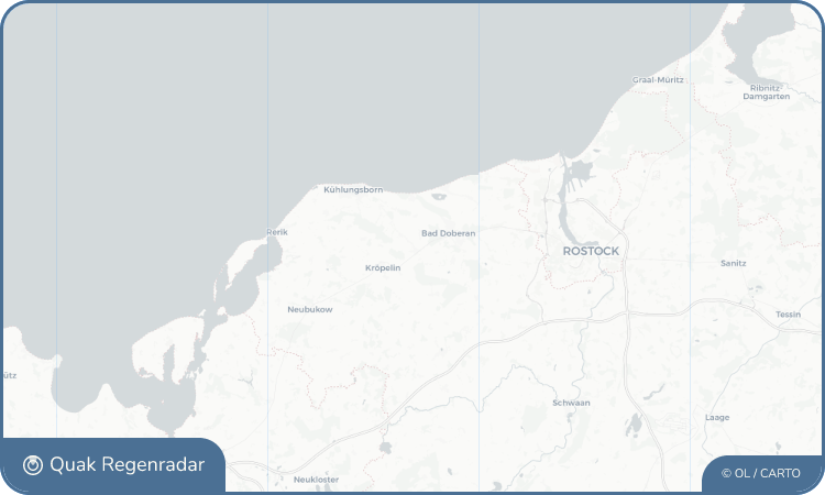 Regenradar-Widget für Reddelich