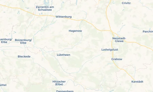 Regenradar Vorschaubild - Aktuelle Niederschläge in Redefin und Umgebung