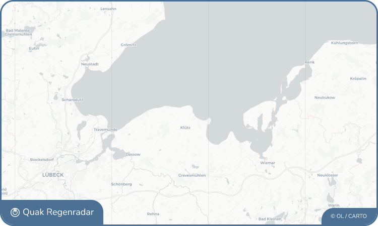 Regenradar-Widget für Redewisch