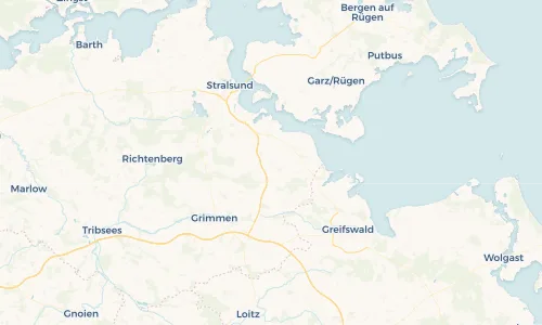 Regenradar Vorschaubild - Aktuelle Niederschläge in Reinkenhagen und Umgebung