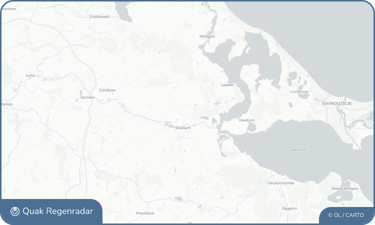 Regenradar-Widget für Relzow