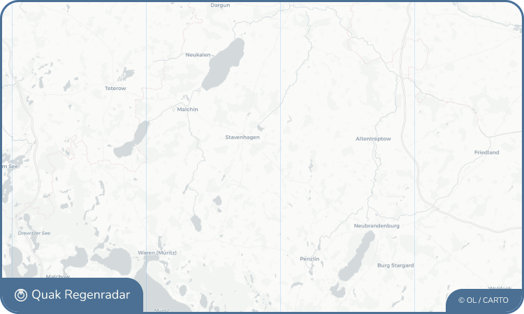 Regenradar-Widget für Ritzerow