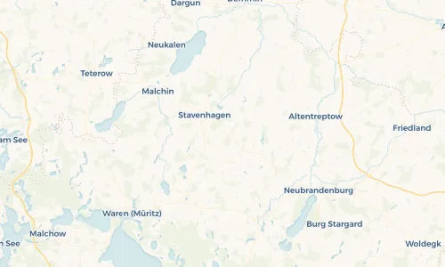 Regenradar Vorschaubild - Aktuelle Niederschläge in Ritzerow und Umgebung