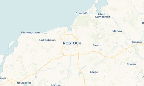 Regenradar Vorschaubild - Aktuelle Niederschläge in Rostock und Umgebung