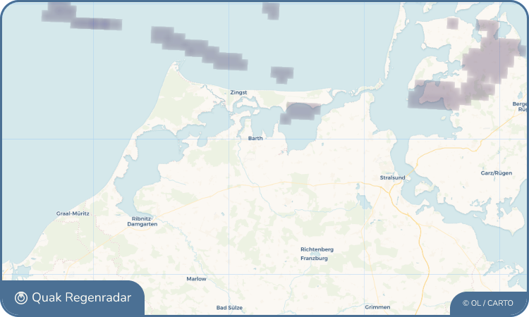 Quak Regenradar-Widget Rubitz