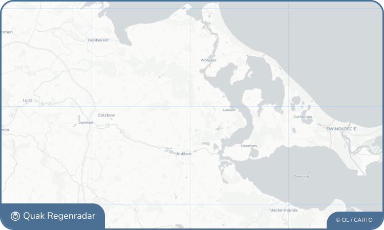 Regenradar-Widget für Rubkow