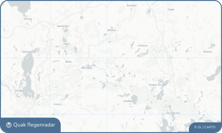 Regenradar-Widget für Ruchow