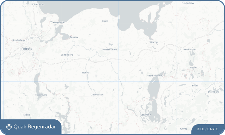 Regenradar-Widget für Rüting