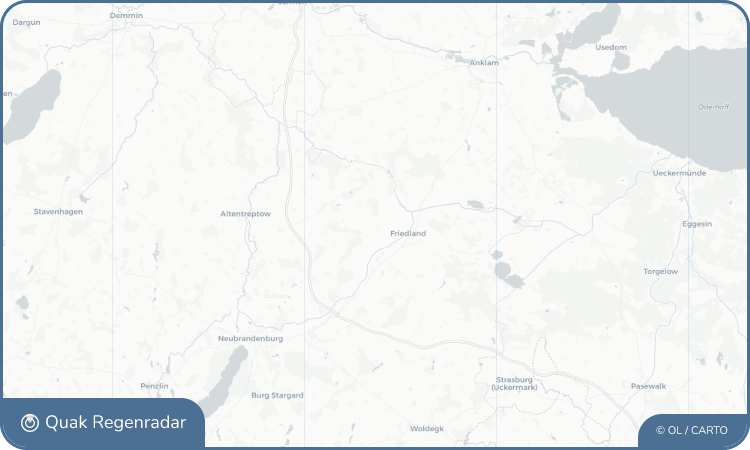 Regenradar-Widget für Salow
