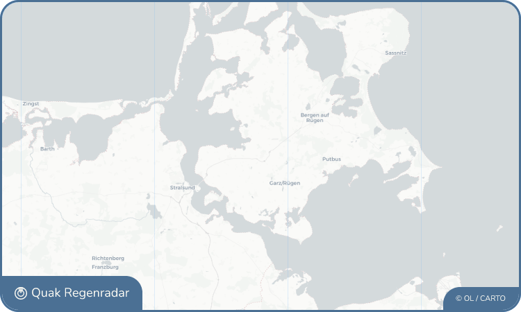 Regenradar-Widget für Samtens