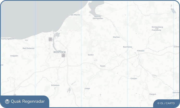 Regenradar-Widget für Sanitz
