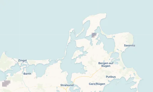 Regenradar Vorschaubild - Aktuelle Niederschläge in Schaprode und Umgebung