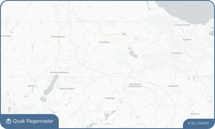Regenradar-Widget für Schönbeck