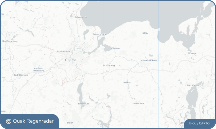 Regenradar-Widget für Schönberg