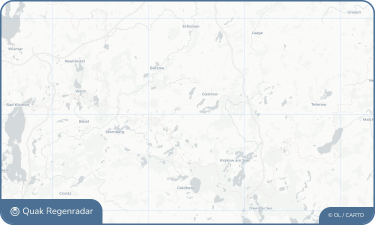 Regenradar-Widget für Schönwolde