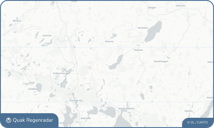 Regenradar-Widget für Schorssow