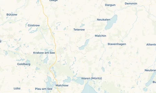 Regenradar Vorschaubild - Aktuelle Niederschläge in Schorssow und Umgebung