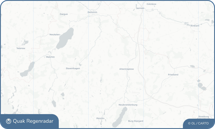 Regenradar-Widget für Schossow