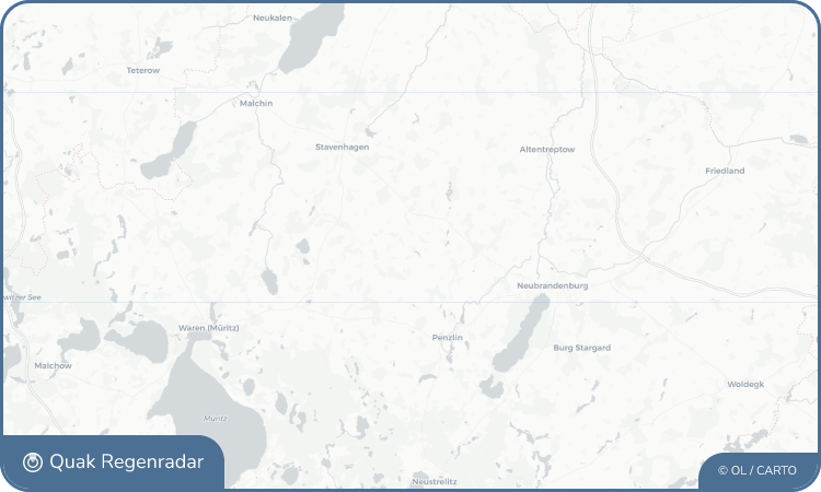 Regenradar-Widget für Schwandt