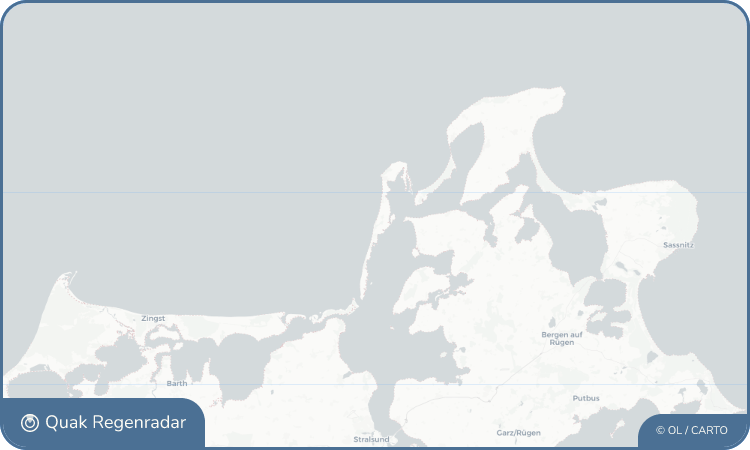 Regenradar-Widget für Seebad Insel Hiddensee