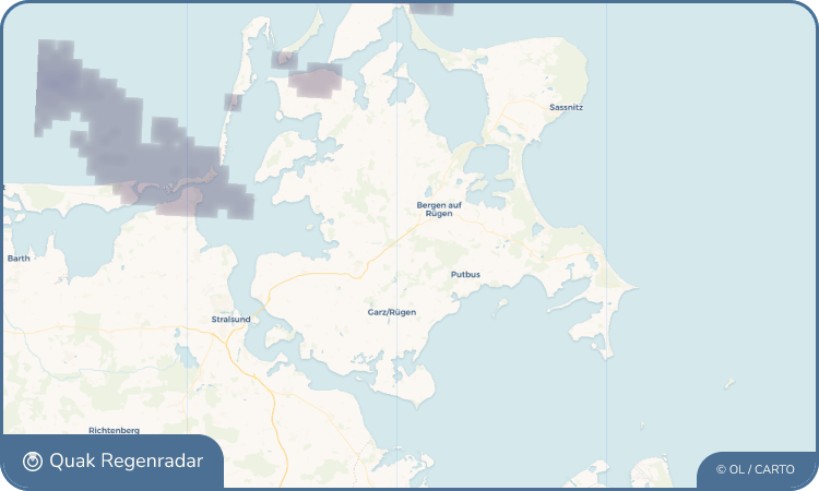 Quak Regenradar-Widget Sehlen