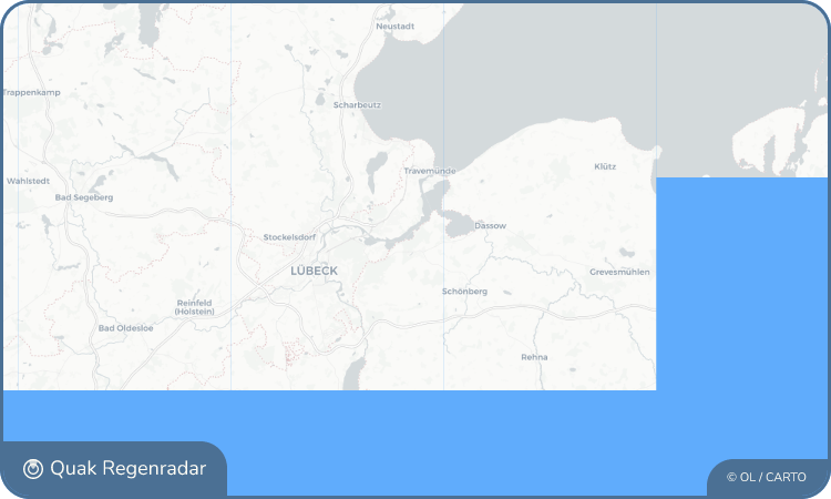 Regenradar-Widget für Selmsdorf