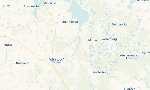 Regenradar Vorschaubild - Aktuelle Niederschläge in Sewekow und Umgebung