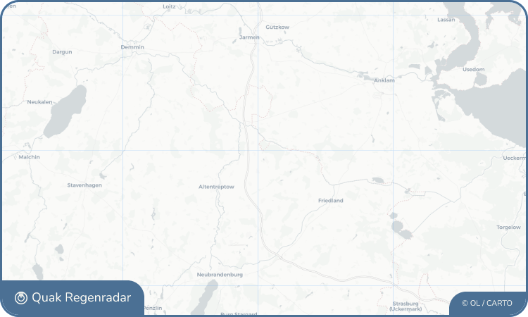 Regenradar-Widget für Siedenbollentin