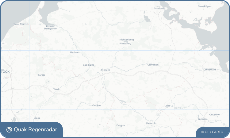 Regenradar-Widget für Siemersdorf