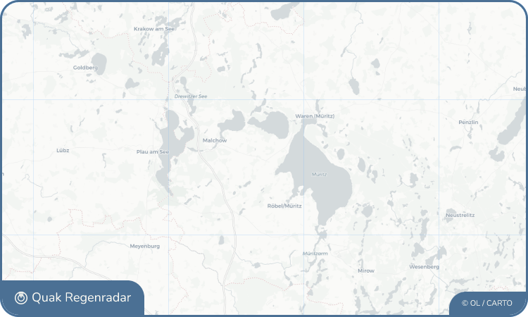 Regenradar-Widget für Sietow