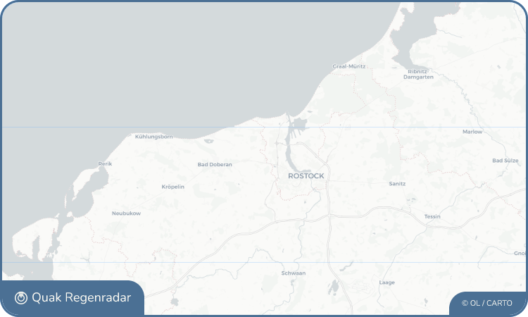 Regenradar-Widget für Sievershagen