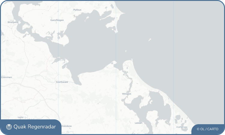 Regenradar-Widget für Spandowerhagen