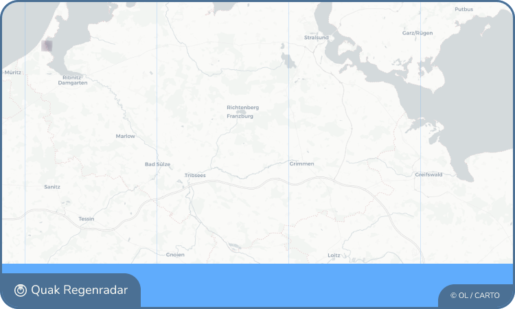 Regenradar-Widget für Splietsdorf