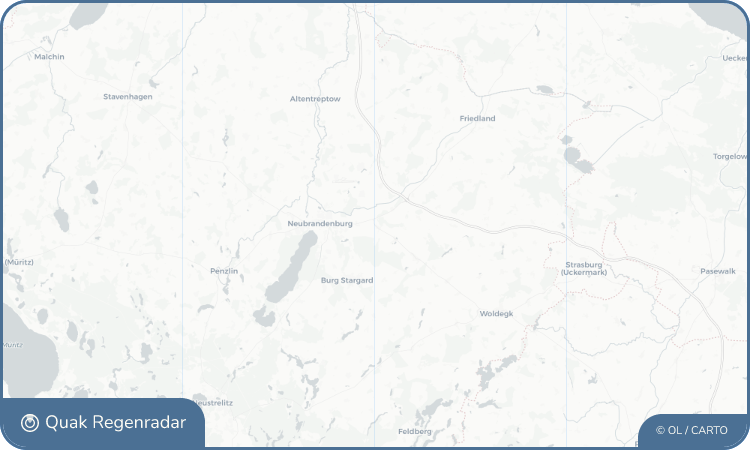 Regenradar-Widget für Sponholz
