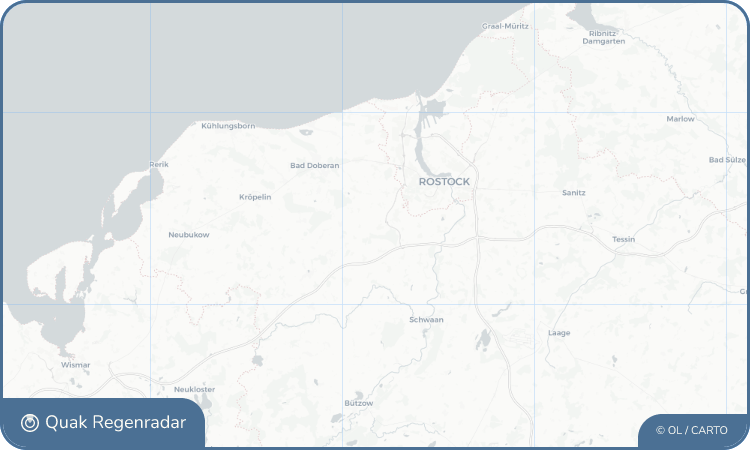 Regenradar-Widget für Stäbelow
