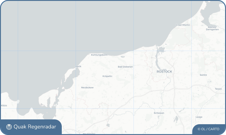 Regenradar-Widget für Steffenshagen