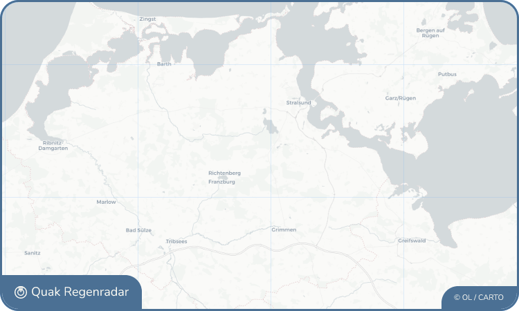 Regenradar-Widget für Steinhagen