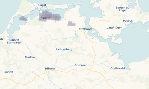Regenradar Vorschaubild - Aktuelle Niederschläge in Steinhagen und Umgebung