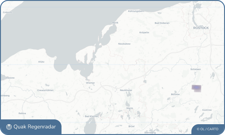 Regenradar-Widget für Steinhausen