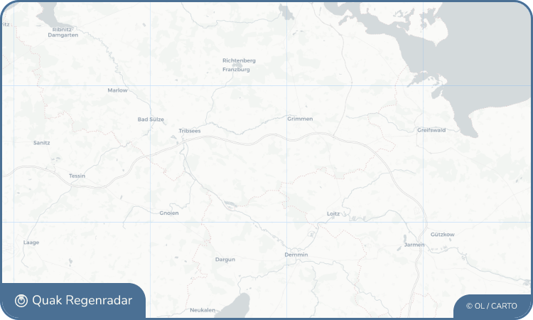Regenradar-Widget für Strelow