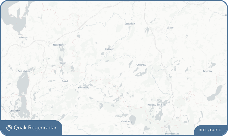 Regenradar-Widget für Tarnow