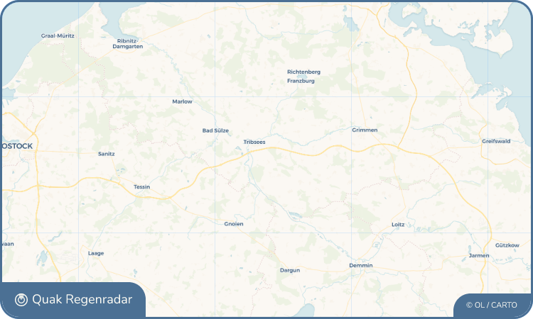 Quak Regenradar-Widget Techlin