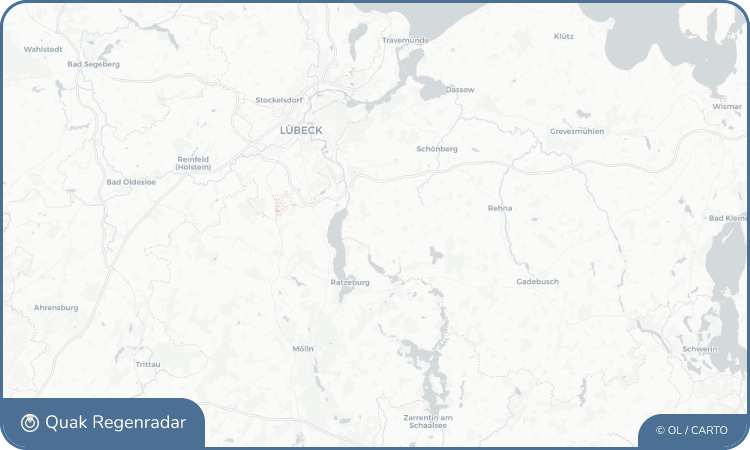 Regenradar-Widget für Thandorf