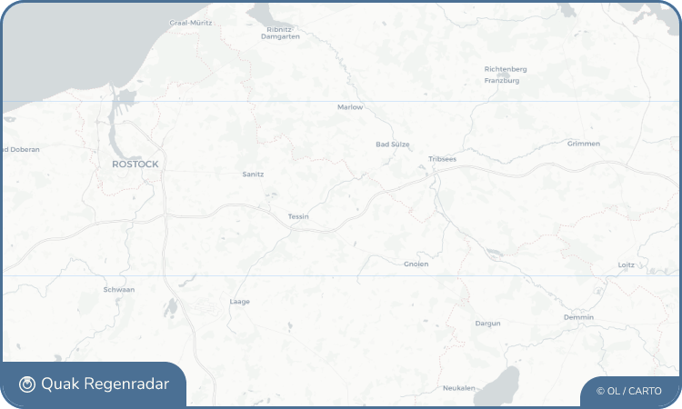 Regenradar-Widget für Thelkow