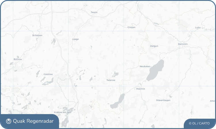 Regenradar-Widget für Thürkow