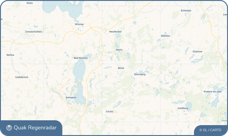 Quak Regenradar-Widget Thurow