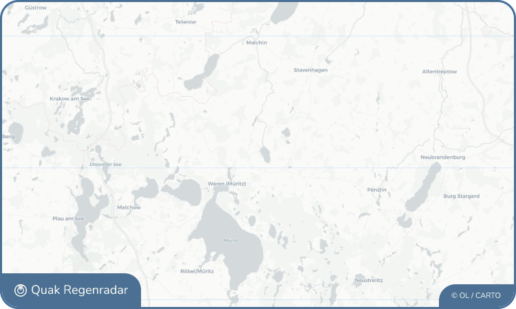 Regenradar-Widget für Torgelow am See